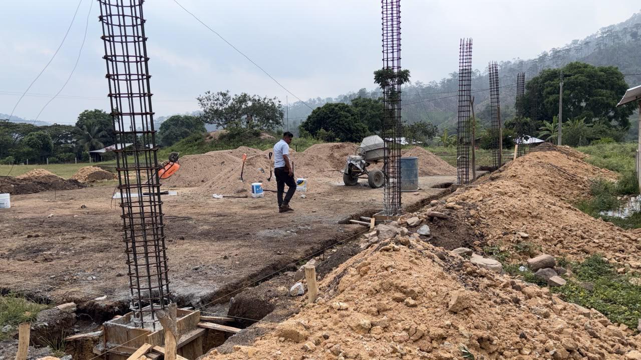 CONSTRUCCION DE TECHADO EN LA LOCALIDAD DE NUEVO SAN ANDRES